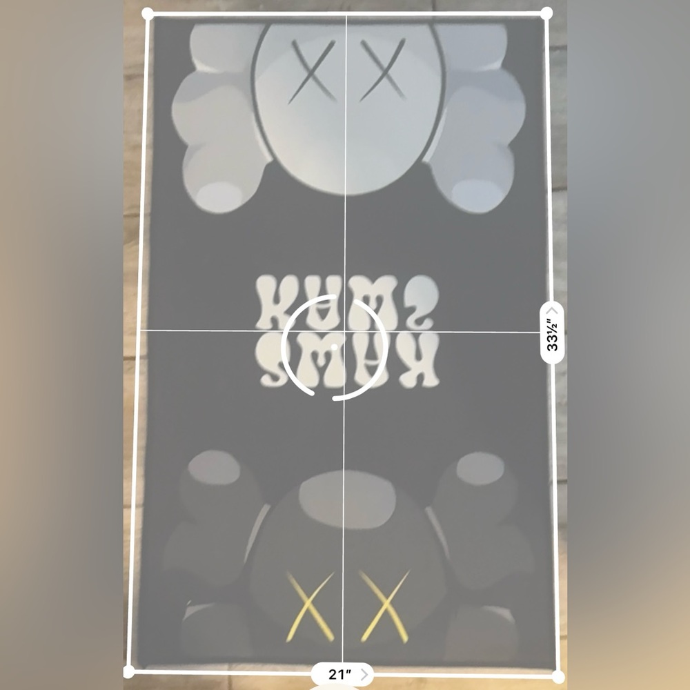 KAWS Way Graphic Rug - Picture 2 of 3